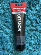 Farba akrylowa Amsterdam czarna 735,120 ml