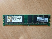 Pamięć RAM DDR Kingston 256MB 400MHZ CL3 2,6V KVR400X64C3A/256