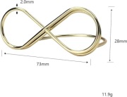 Stojaki na numery stołów 10szt Etykiety na winietki na wesele klipsy