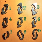 Iglice do broni myśliwskiej  zgodnie ze zdjęciami- oryginały