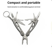 Brelok wielofunkcyjne scyzoryk metal