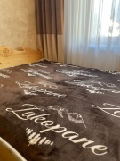 Koc 100% z wełny Merino i polaru (155x200cm)