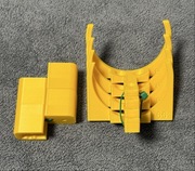 Zestaw 8 uchwytów garażowych na puszki 66mm i narzędzia pneumatyczne 4+4