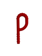 Gryzak logopedyczny - "P" - Czerwony bardzo miękki