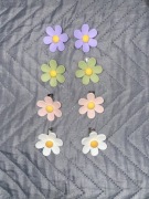 Spinki kwiatki nowe