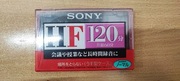 Kaseta magnetofonowa Sony HF 120.Japonia.Nowa