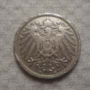 Niemcy Kaiser Wilhelm II 10 pfennig 1906 E Muldenhütten Saksonia KM# 12