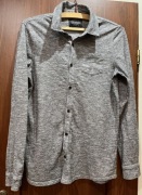 Bluzka męska koszulowa szara roz M F&F