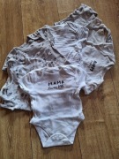 BODY krótki rękaw Primark 62cm 7pak 0-3 miesięcy