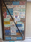 Vintage USA Tablice Rejestracyjne, 73 sztuki