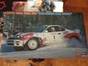 Model TOYOTA CELICA WINNER SWEDISH 1990 - HASEGAWA- unikat model