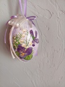 Jajko decoupage 