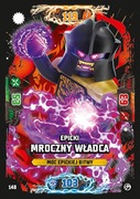 Karta LEGO NINJAGO Nr 148 : Epicki Mroczny Władca