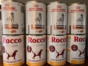 Karma dla psa puszka 8 szt ROYALCANIN GASTROINTESIAL I ROCCO GASTROINTESIAL