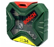 ZESTAW WIERTEŁ i KOŃCOWEK  X-LINE II 34szt. BOSCH