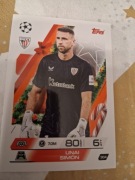 TOPPS MATCH ATTAX 2025-2026 UNAI SIMON ATHLETI BILBAO 304 Christmas Edition