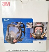 Maska Pełnotwarzowa Lakiernicza Ochronna 3M 6800