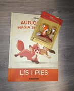 Książka i Figurka Magia Słuchania Audiobajki DeAgostini Lis i Pies 