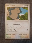 Snorlax 063/088 Karta POKEMON TCG Mega Evolution Perfect Order