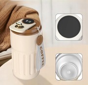 Kubek termiczny 500 ml z termometrem stał 