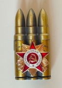 Zapalniczka gazowa PATRONY / NABOJE – Order Wojny Ojczyźnianej ZSRR. 