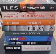 ZESTAW KSIĄŻEK KSIĄŻKI KRYMINAŁ THRILLER 8SZT