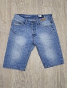 House jeansy szorty krótkie spodenki rozmiar W32 niebieskie