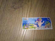 Nurek Instrukcja obsługi ulotka karteczka od kinder niespodzianki