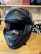 Kask motocyklowy Horn S szczękowy ECE 06 + Pinlock + interkom BT