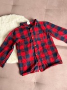 Czerwona koszula w kratę Rozmiar 104