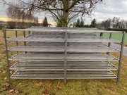 Regał ze stali nierdzewnej