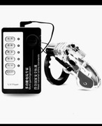 Pas cnoty elektrostymulator męski nowy tanio 