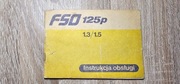 FSO 125p instrukcja obsługi