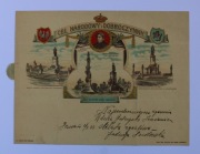 1923 Poznań Telegram Patriotyczny - Mickiewicz -Cel Narodowy i Patriotyczny