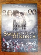 Świat bez końca Ken Follett film DVD (4 płyty) Serial