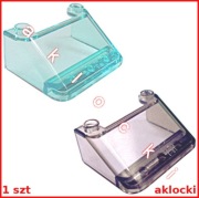 LEGO 57783 SZYBA 3x4x1 1/3 czarny jasny niebieski przezroczysty Trans