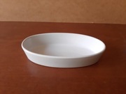 Białe małe naczynie do zapiekania Ikea 15cm