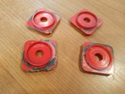 UNITRA ZRK amplituner AT 9100 9010 9115 wklejka wlepka BALANCE balans