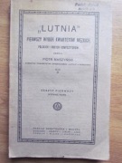 *Lutnia*  Pierwszy wybór kwartetów męskich _ Piotr Maszyński  / zeszyt 1