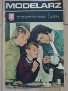 Miesięcznik MODELARZ nr.2 1974