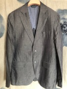 MOSSIMO DUTTI SZARA MARYNARKA SLIM FIT 50/L