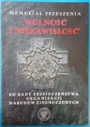 MEMORIAŁ ZRZESZENIA "WOLNOŚĆ I NIEZAWISŁOŚĆ" DO RADY BEZPIECZEŃSTWA ONZ