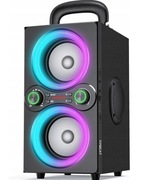 Przenośny głośnik Bluetooth Bezprzewodowy RGB SUPER BASS TWS 100 dB 160W