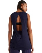 Bluzka z rozcięciem na plecach r48 luźna sportowa 