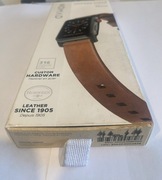 Pasek Nomad Classic Strap Brown Leather Apple Watch 42 44mm 1 2 3 4 5 6 7 8