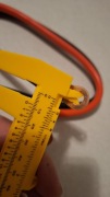 Przewód 35mm2 M8 60cm - Łącznik akumulatora MAGAZYNU ENERGII LiFePO4, AGM