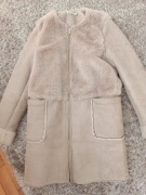 Futerko kożuszek beżowe Stradivarius rozmiar s