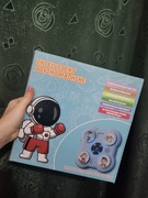 Niebieska tarcza muzyczna bokserska z podwietleniem Led dla dzieci