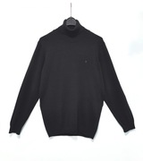 Męski Sweter Golf Czarny Avva |R. M