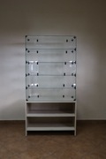 Gablota wystawowa szklana witryna 168x65x40cm